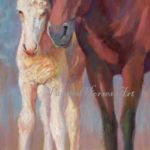 Wild Mare and Foal Wild Mare and Foal