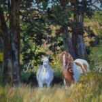 BFF
Original Oil Painting by Shirley Lehner-Rhoades 16"x20"